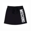 Moschino Kids Gonna Nera con Logo per Bambine