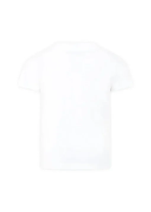 Moschino Kids T-shirt Bianca con Stampa Toy per Bambini