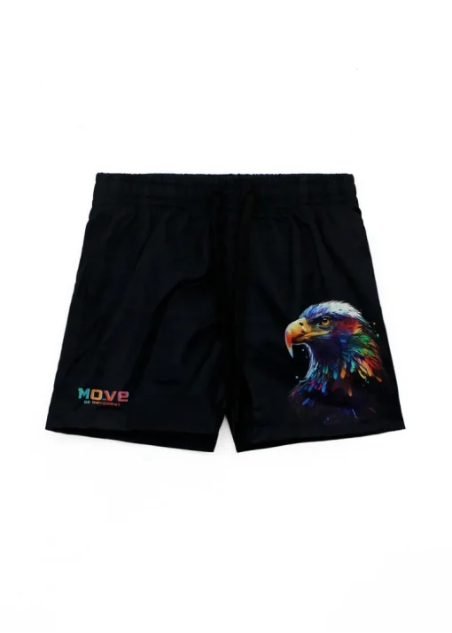 Move Kids Costume Boxer Nero Eagle per Bambini