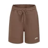 MSGM Kids Bermuda Marrone con Logo per Bambini