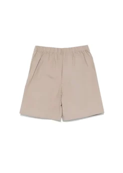 MSGM Kids Bermuda Parachute Beige per Bambini