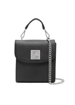 MSGM Kids Borsa a Tracolla Nera per Bambine