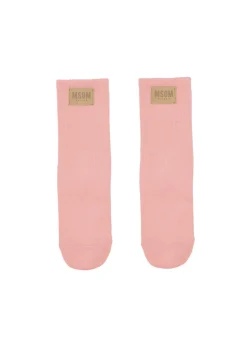 MSGM Kids Calzini Rosa per Bambine