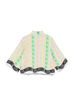 MSGM Kids Camicia Multicolor per Bambine