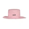 MSGM Kids Cappello Bucket Rosa per Bambine