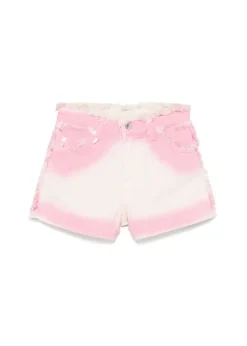 MSGM Kids Short Rosa Degradè per Bambine