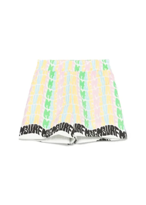 MSGM Kids Shorts Multicolor per Bambine
