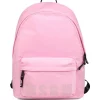 MSGM Kids Zaino Rosa con Logo per Bambine