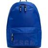 MSGM Kids Zaino Royal Blu con Logo per Bambini