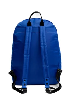 MSGM Kids Zaino Royal Blu con Logo per Bambini