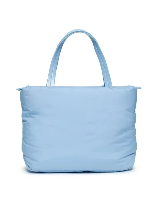 N°21 Borsa a Tracolla Trapuntata con Logo Gommato