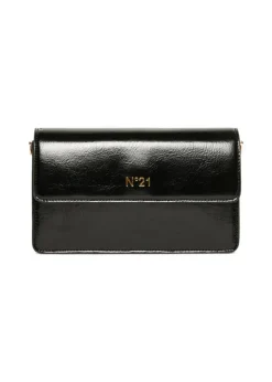 N°21 Kids Borsa Nera con Tracolla per Bambine