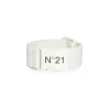 N°21 Kids Cintura in Nastro con Logo Bianca