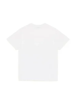 N°21 Kids T-shirt Bianca con Stampa Palm Tree per Bambini