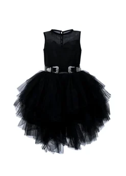 Nunzia Corinna Bambina Abito in Tulle Nero