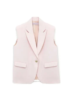 Nunzia Corinna Giacca Smanicata Rosa