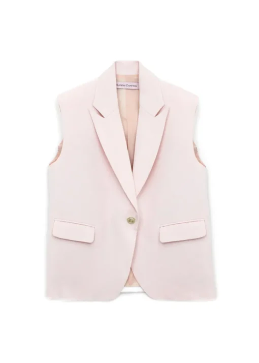 Nunzia Corinna Giacca Smanicata Rosa