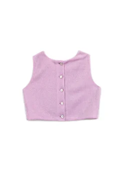 Nunzia Corinna Top Rosa Glitter