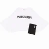 Patrizia Pepe T-Shirt Bianca con Logo per Bambine