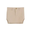 Pinko Kids Gonna in Ecopelle Crema con Spacchi per Bambine