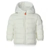 Save The Duck Kids Piumino WALLY Bianco per Neonati