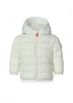 Save The Duck Kids Piumino WALLY Bianco per Neonati