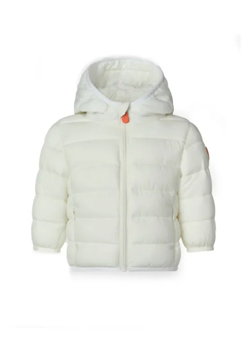 Save The Duck Kids Piumino WALLY Bianco per Neonati