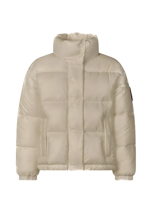 Save the Duck Kids Piumino Beige Cini per Bambine