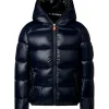 Save the Duck Piumino Blu ARTIE per Bambini