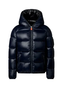 Save the Duck Piumino Blu ARTIE per Bambini