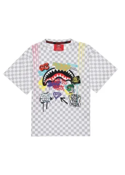 Sprayground Kids T-shirt Multicolor Chess Board per Bambini