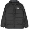 The North Face Kids Piumino Nero con Cappuccio