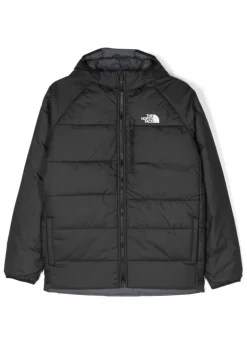 The North Face Kids Piumino Nero con Cappuccio