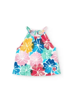 Tuc Tuc Abito Multicolor Fiori per Neonate