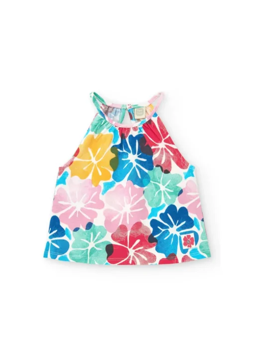 Tuc Tuc Abito Multicolor Fiori per Neonate