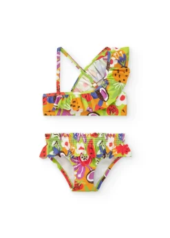 Tuc Tuc Bikini Multicolor Fruit per Neonate