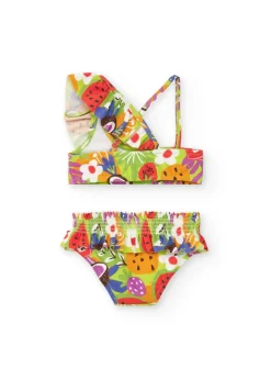 Tuc Tuc Bikini Multicolor Fruit per Neonate
