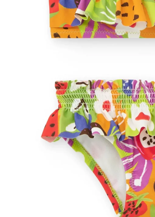 Tuc Tuc Bikini Multicolor Fruit per Neonate