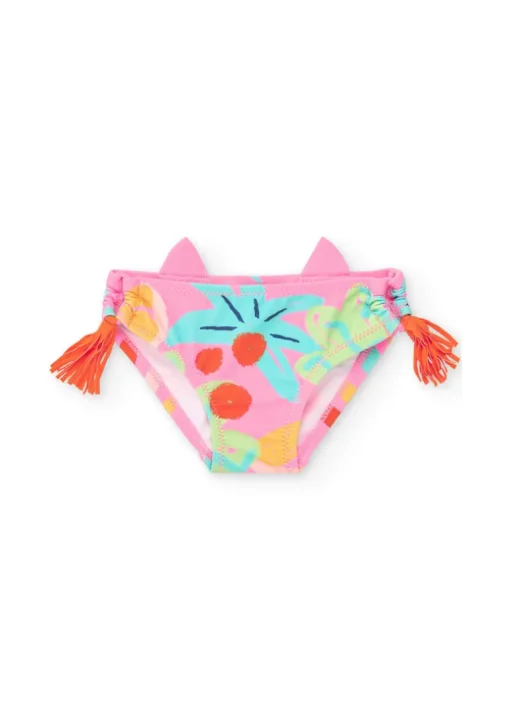 Tuc Tuc Costume Slip Rosa Cat per Neonate