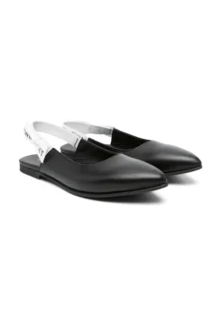 Twinset Kids Ballerine Nere con Fiocco con Logo
