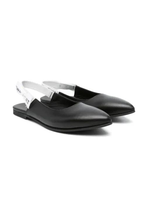 Twinset Kids Ballerine Nere con Fiocco con Logo