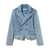 Twinset Kids Giacca in Jeans per Bambine