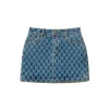Twinset Kids Gonna Denim Logo All Over per Bambine