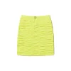 Twinset Kids Gonna Gialla con Logo per Bambine