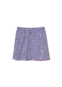 Twinset Kids Gonna Viola con Pailettes per Bambine
