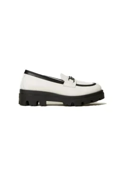 Twinset Kids Mocassino Bianco per Bambine