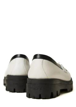 Twinset Kids Mocassino Bianco per Bambine
