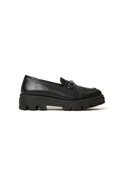 Twinset Kids Mocassino Nero per Bambine