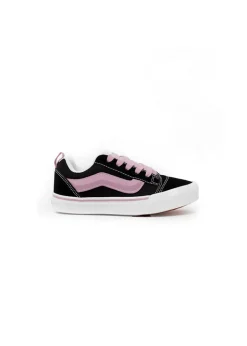 Vans Kids Knu Skool Nero/Lilla per Bambine