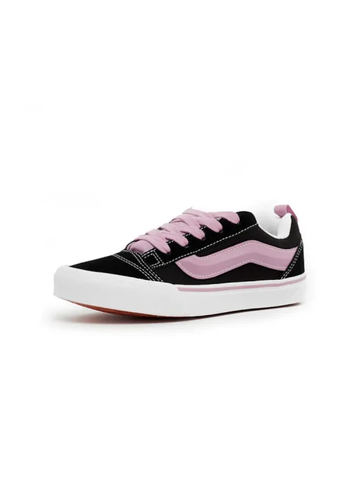 Vans Kids Knu Skool Nero/Lilla per Bambine